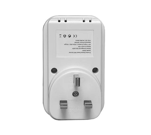 Оптовая продажа электрическая мини-розетка с Wi-Fi и таймером 110-240 В пульт дистанционного