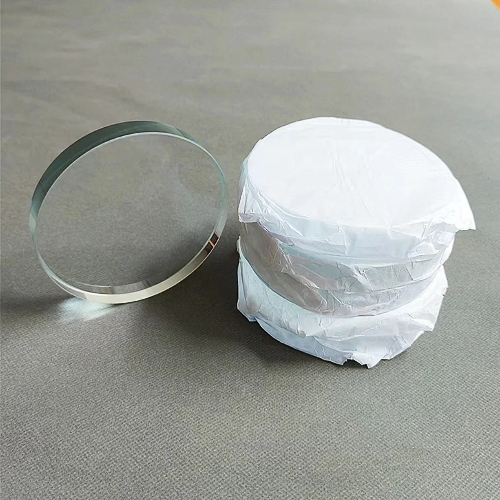 China Manufacturer Borosilicate Sight Glass Customizable Circular Flat Borosilicate Glass Plate