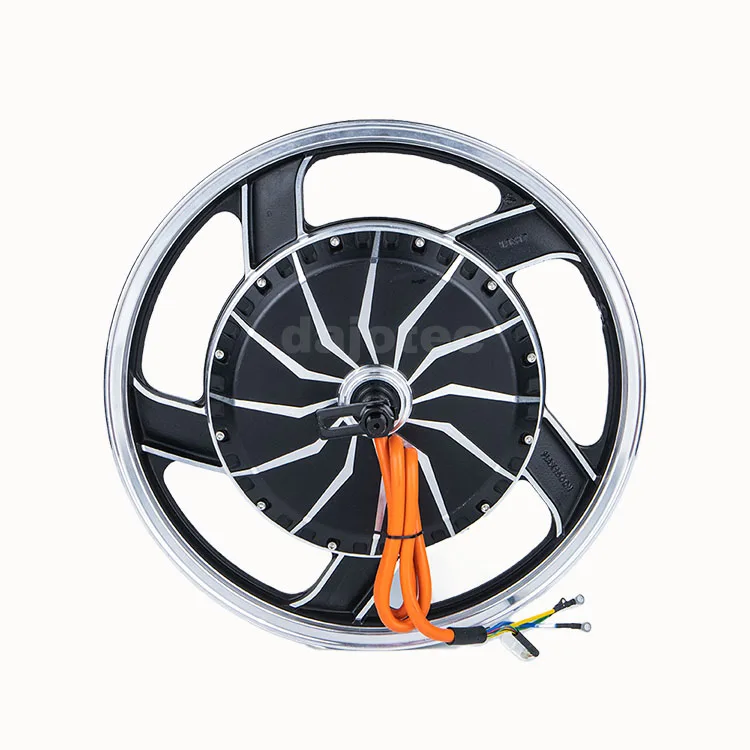 Premium 2000W Brushless Disc Brake Hub Motor for Electric Motorcycles - High Torque & Efficiency