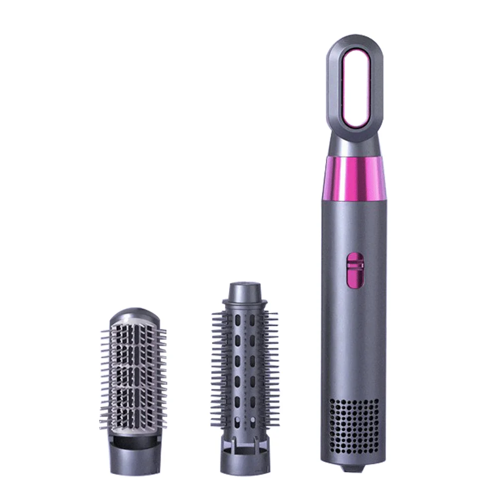 Electric Hot Comb 3 In 1 wrap Styler Curly Hair Straightener Blower Air Styler 3 In 1 Hair Dry Brush Hair Brush Dryer