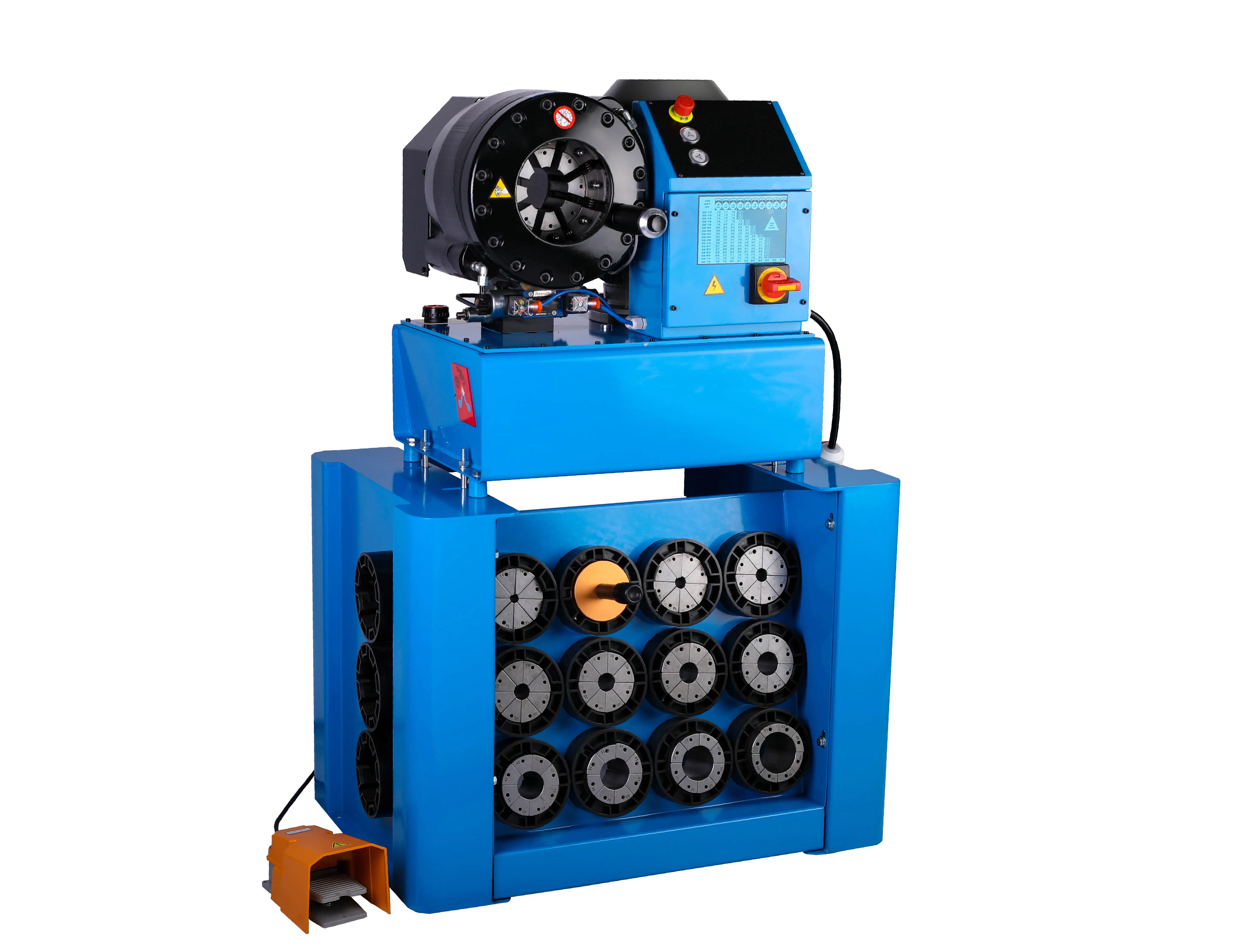 hydraulic hose crimping machine manufacturer high quality dx68  hose machine hydraul flexible braided hose crimping machine