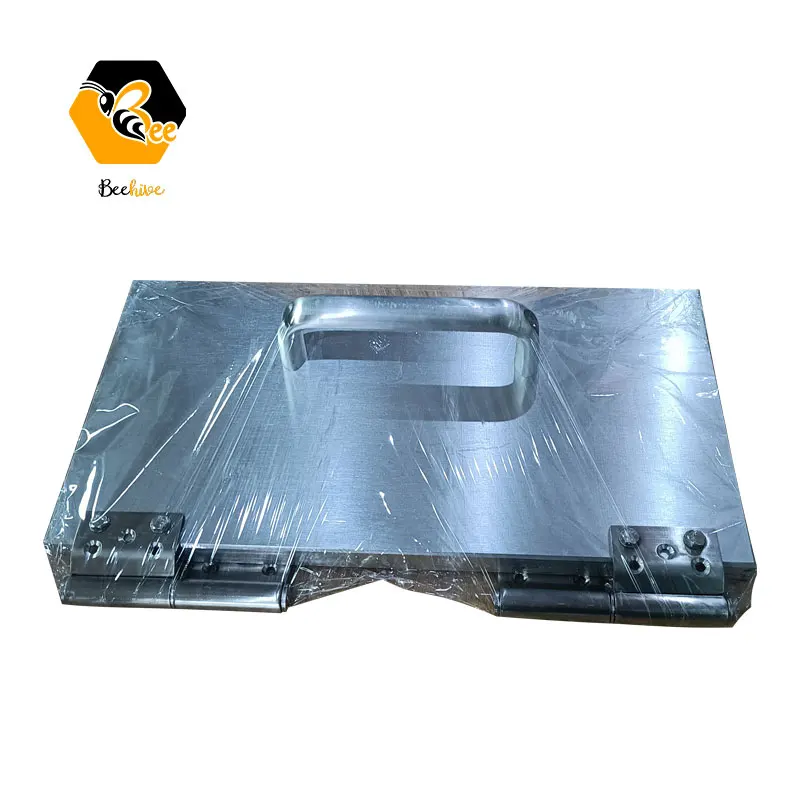 Laptop Style Manual Beeswax Comb Foundation Sheet Maker Casting Mould Embossing Press Machine Beekeeping Tool