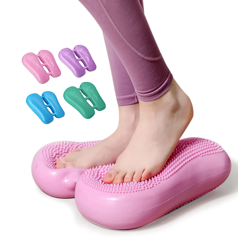Aerobic Exercise Wobble Balance Trainer Stair Walker Air Cushion Inflatable Stepper Pad
