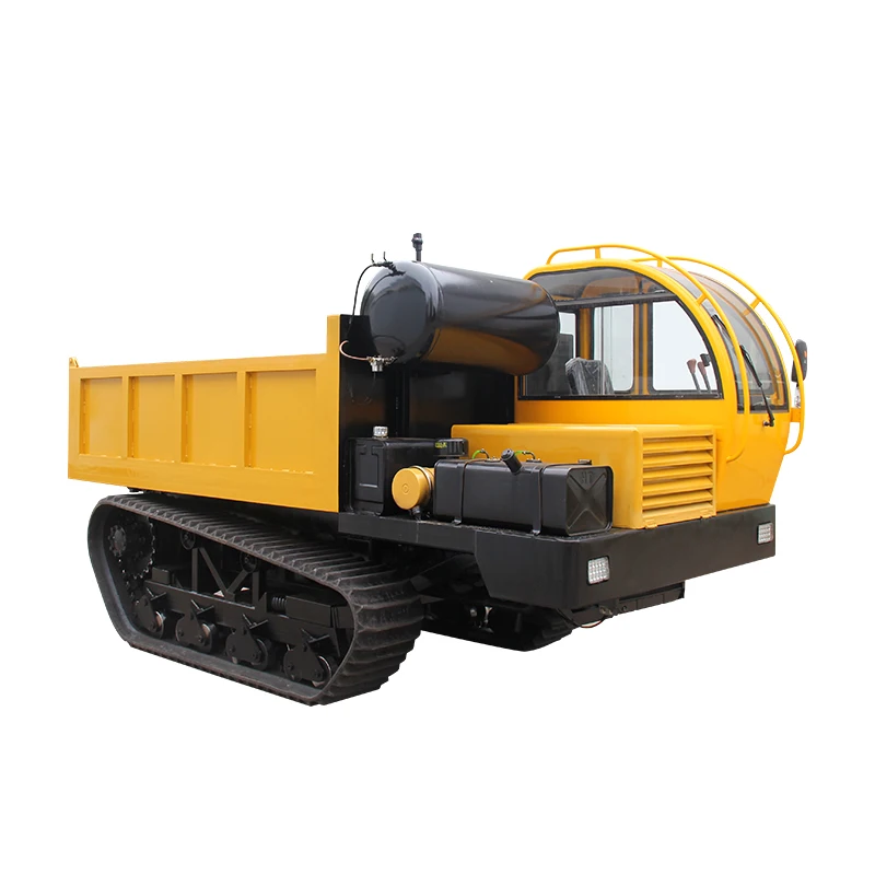 Factory Price Agricultural Mini Dumper 5ton 6ton 8ton Rubber Track Dump Truck