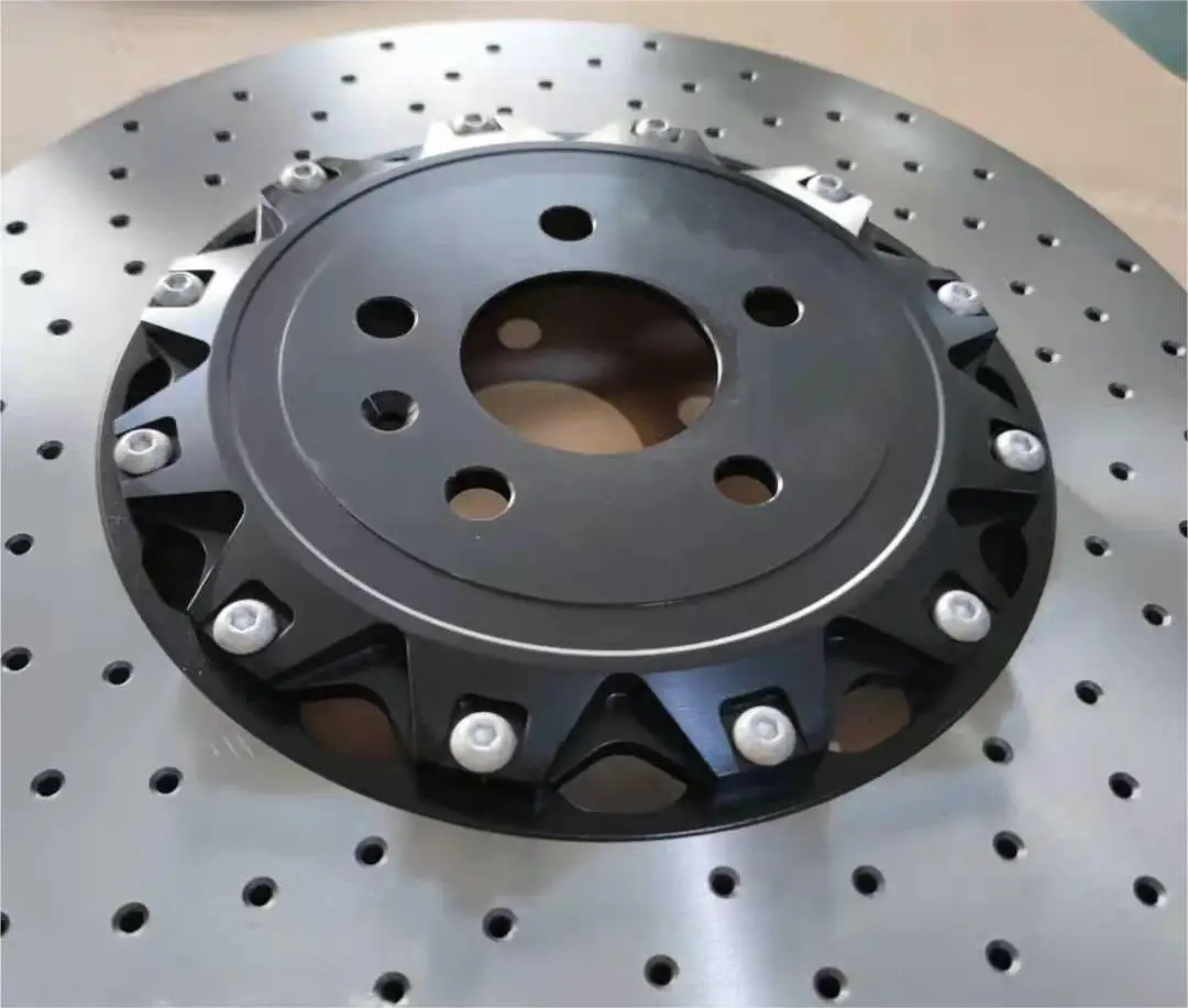 Floating brake disc Hydraulic disc brake Carbon ceramic REAR brake discs for Audi S6 A6 A7 A8