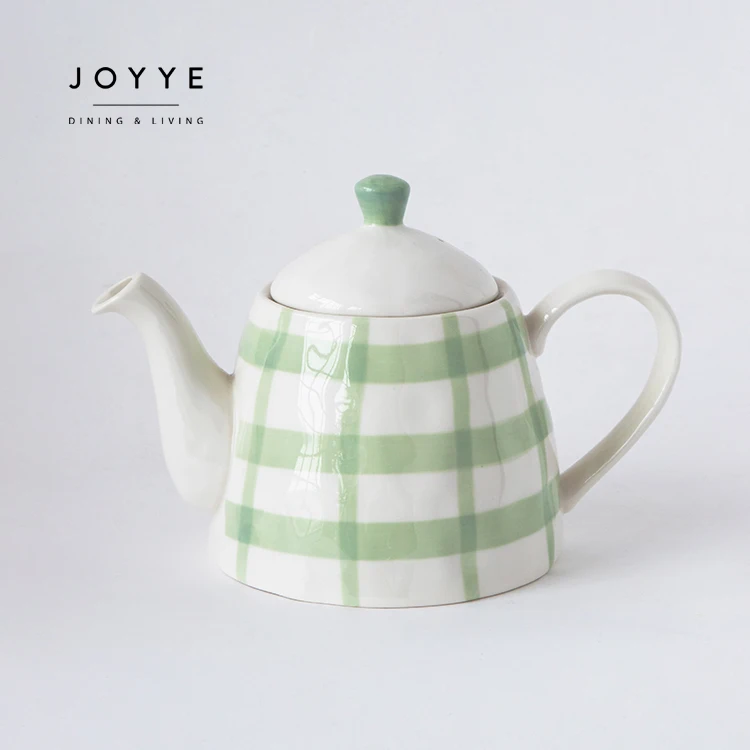 Joyye Wholesale Custom Nordic Mug 200ml Hand Painted Chic Pure Line Ceramic Stoneware Coffee Cup Mug Set