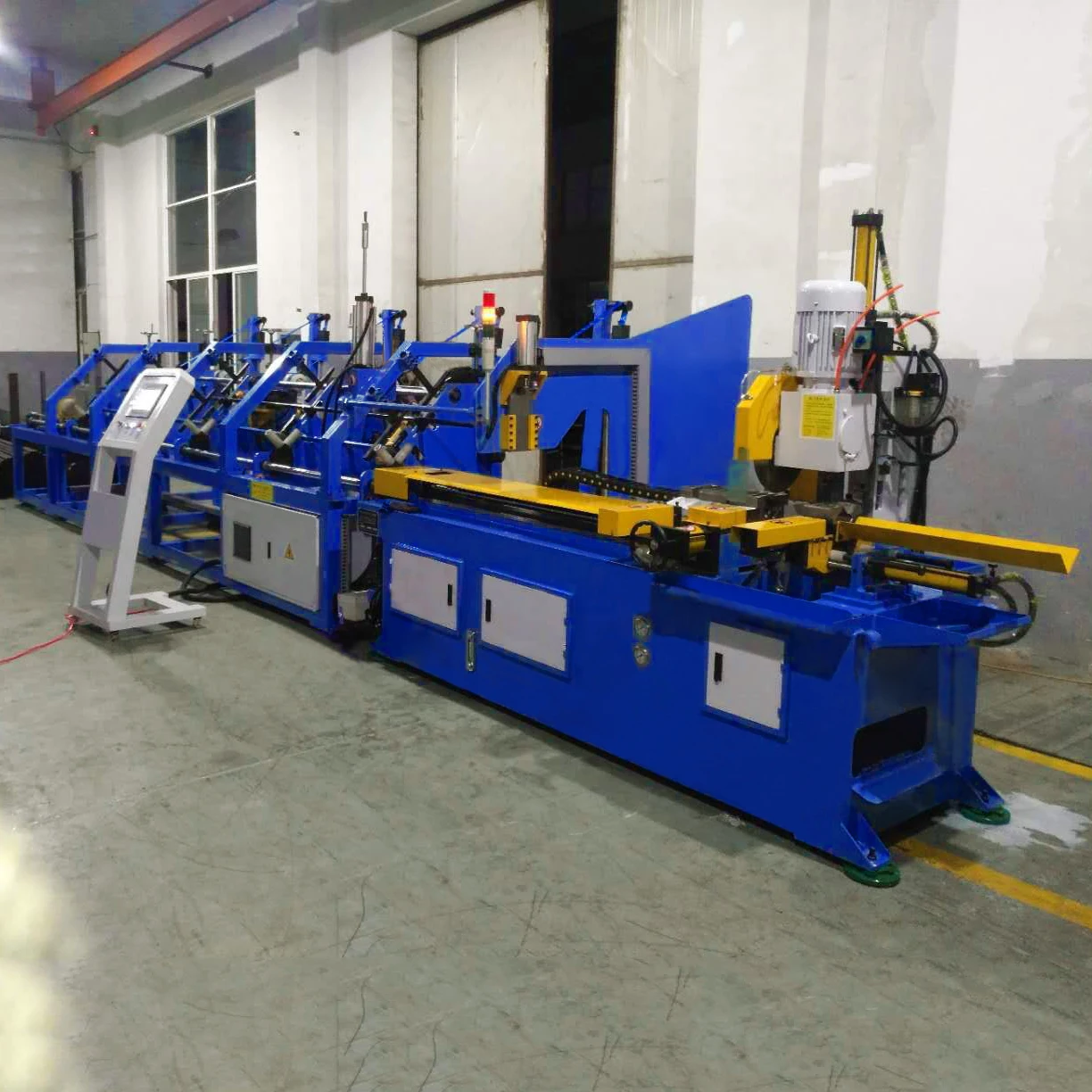 MC-425CNC Automatic Cutting Machine for Pipe Tube Production Line and Chamfering Machine