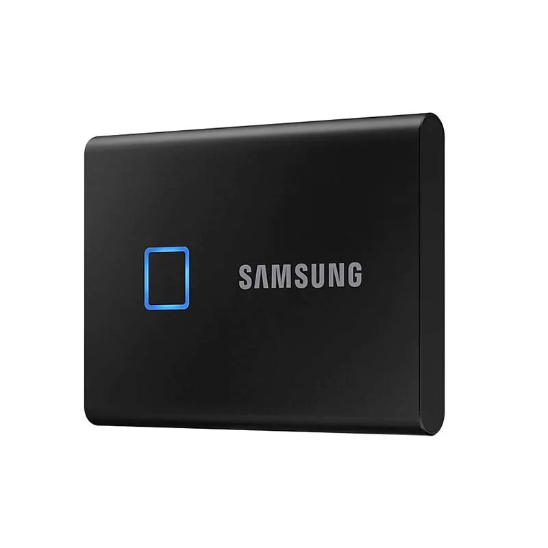 Samsung Portable SSD T7 TOUCH USB 3.2/type C  connector up to 1050MB high speed external ssd