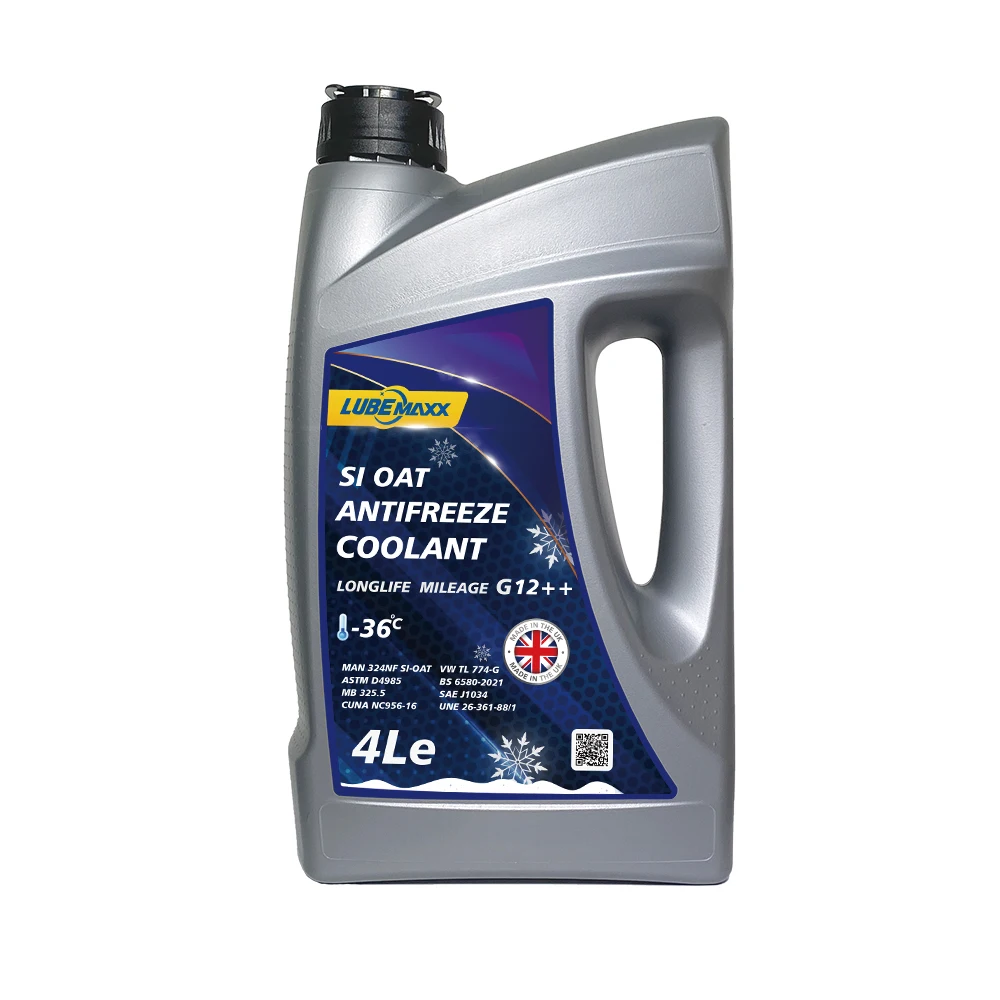 Lubemaxx Authenticity of direct selling 4L antifreeze coolant color &motorcycle coolant