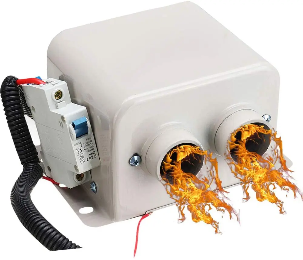 Car Heater Car Windshield Defogger Defroster 12V 800W Car Heater Kit, High Power 5 Second Fast Heating Defrost for Automobile