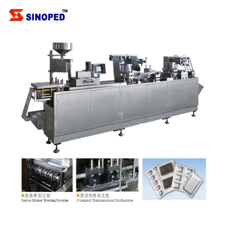Big forming area high speed fully automatic capsule/tablet/pill blister pack