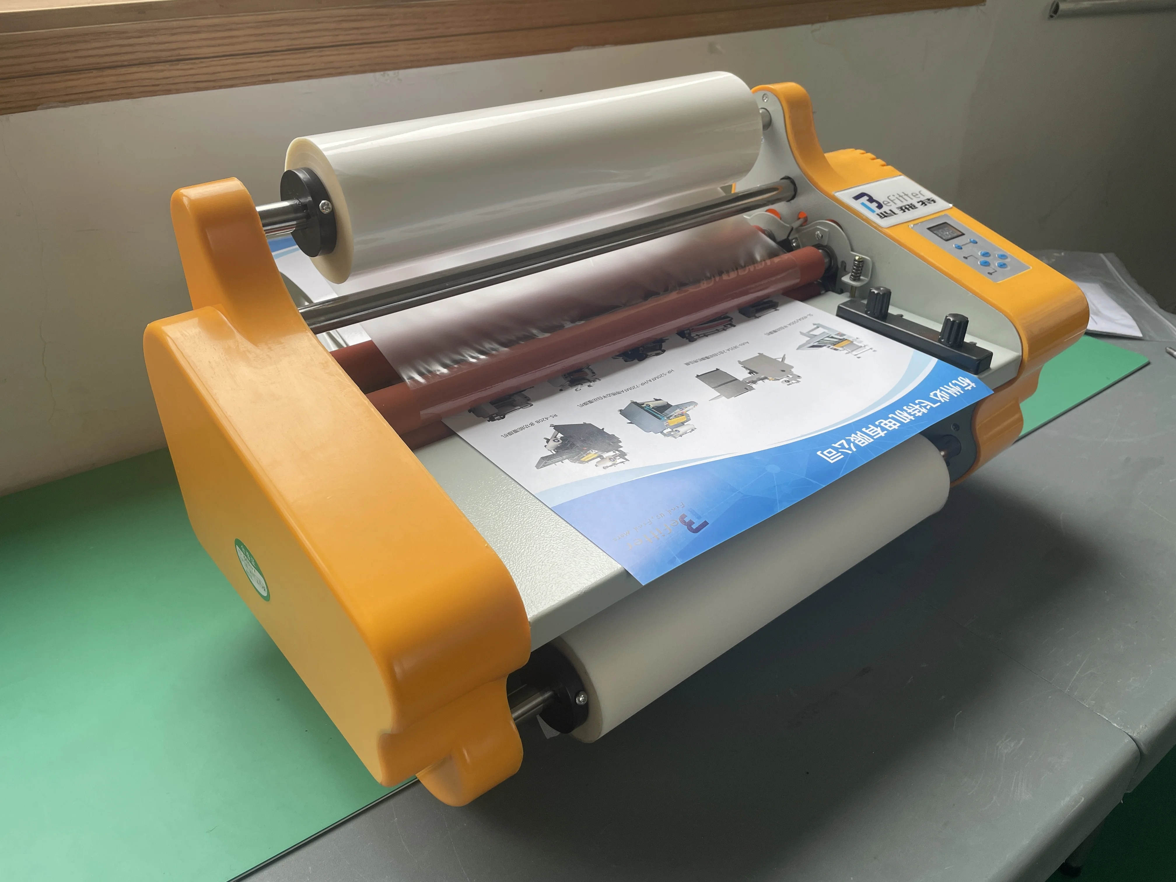 Заводская новая модель, машина для термической пленки bopp, офисная машина для ламинирования 350, машина для ламинирования горячих рулонов по заводской цене