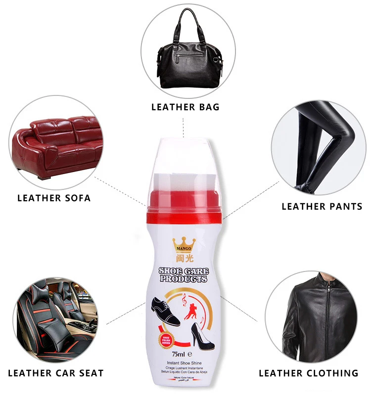 Custom shine cleaner wholesale cheap shoe shine polish