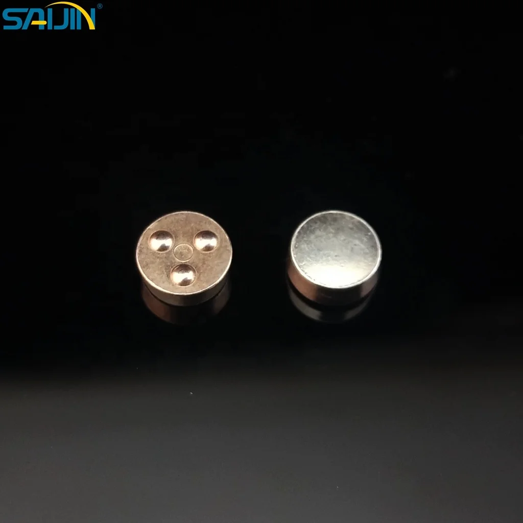 Electrical Silver AuNi CuNi Bimetal Contact Rivets for