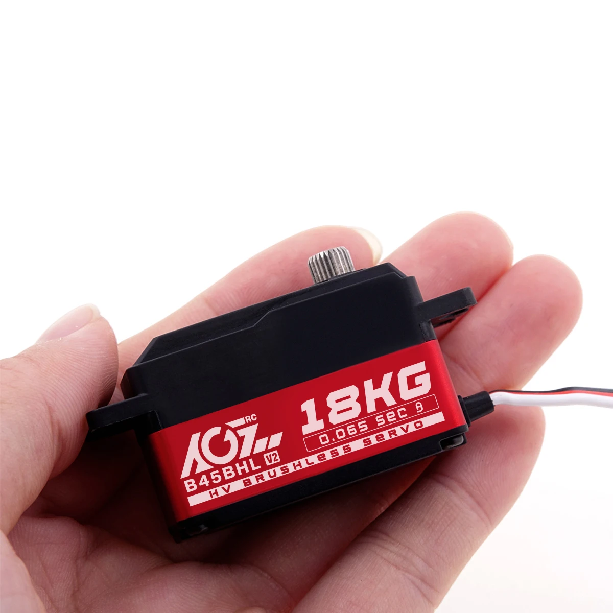 AGFRC Super Speed B45BHL V2 HV BLS 18KG 0.065Sec High Torque Servo Motor For 1/10 Sport Touring Car
