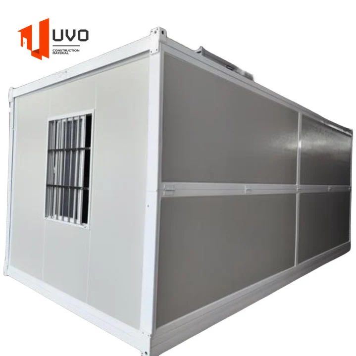 Customized Luxury Fabricated Living Portable Folding Prefabricated Foldable Container House 3 In 1