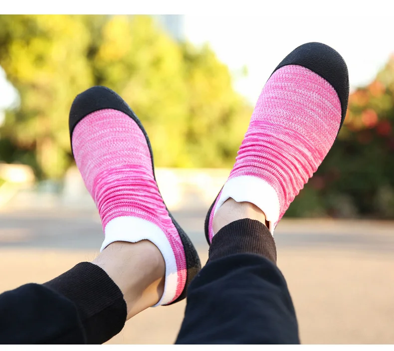 fengway Wholesale Breathable Mens Shoe Mesh Light Running Jogging Shoes Men Gym Sports Sock Shoes