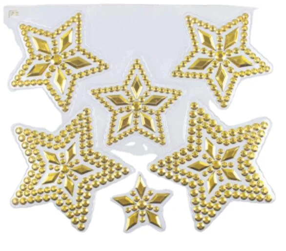 Factory price hot sale children cartoon stickers cartoon  3D stereo stickers for  christmas decoration