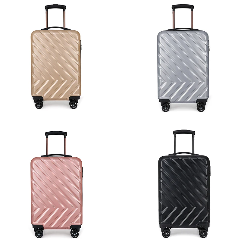 Pailox Suitcase Trolley Carry On Hand Cabin Luggage Hard Shell Travel Bag Lightweight with 4 Spinner 360 Degree Wheels OEM ODM