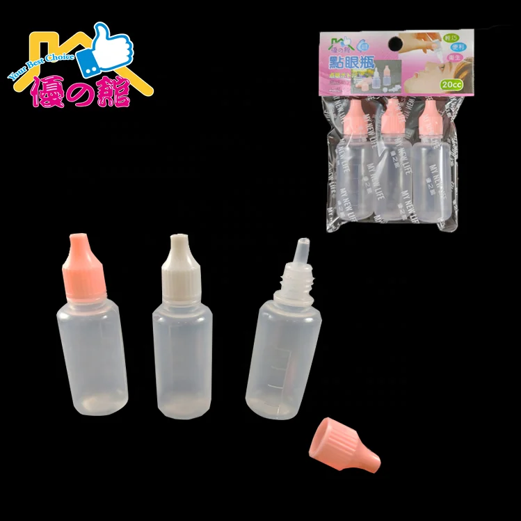 
Easy to carry clear 20ml squeeze dropper bottle plastic 