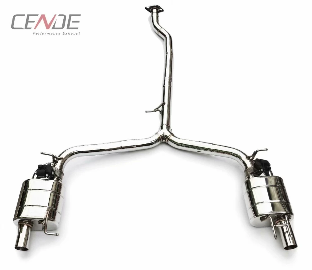 Competition Stainless Steel Exhaust Pipes System For Kia Optima Tip