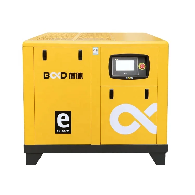 22KW 30HP PM VSD rotary screw air compressor for industrial application