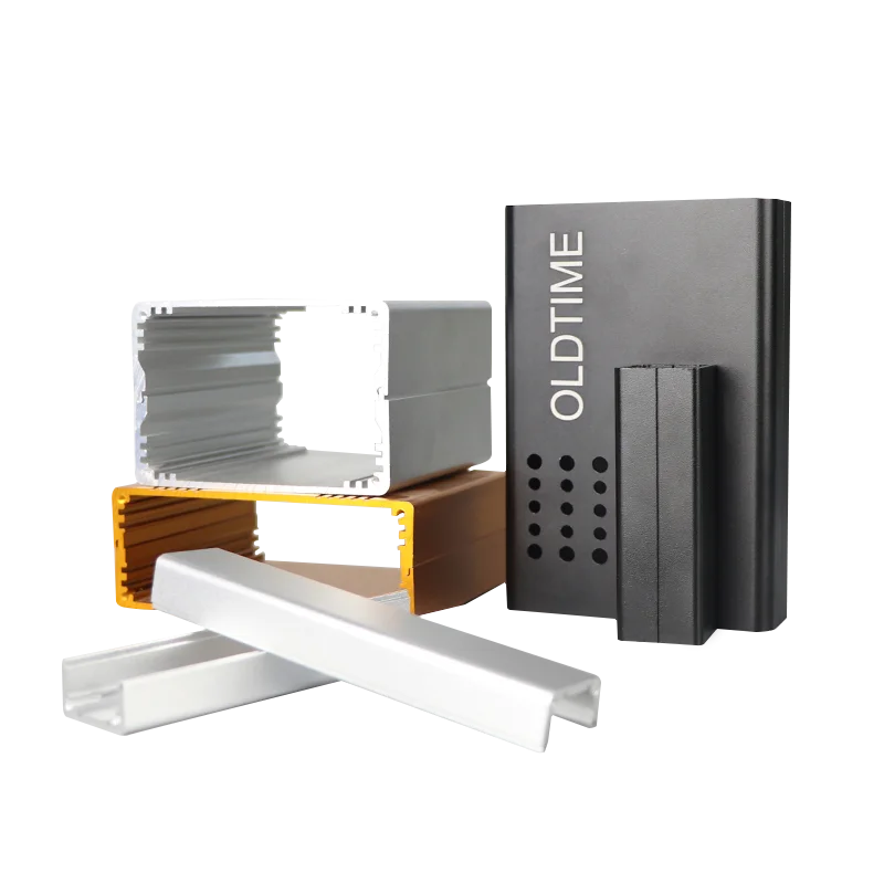 SZOMK AK-C-C02 OEM ODM Customized Separated Metal Case Junction Box Electronics & Instrument Enclosure Aluminum PCB Housing