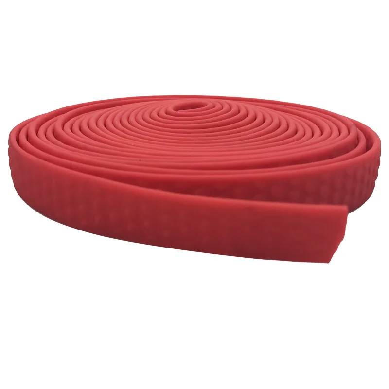 Easy To Clean Embossed Pattern PVC Coated Polyester Webbing for Bag Belt