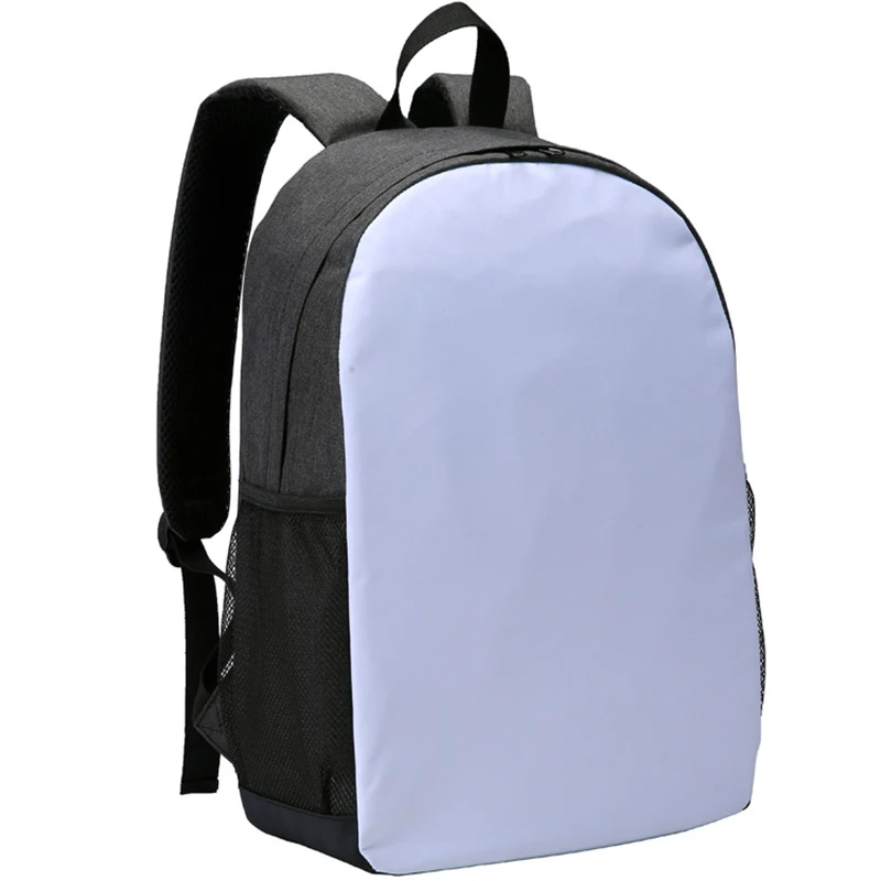 Custom Anti Theft Sublimated Backpack, Luxury Grey School Bags For Teenagers Backpack