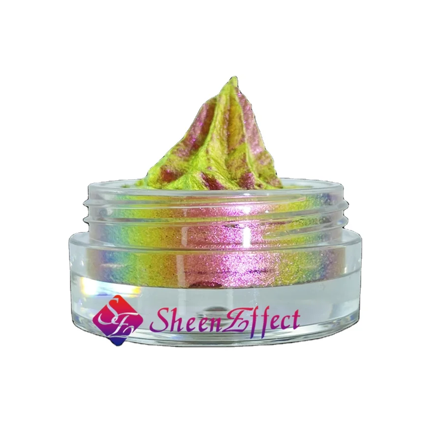 jelly chameleon shadows palette MULTICHROME cream Liquid EyeShadow low moq chameleon liquid eyeshadow