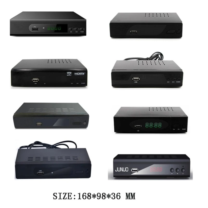 Цифровой ТВ коробка dvb t2 тюнер DVB-T2 c hdmi приемник Wi Fi youtube m3u плеер