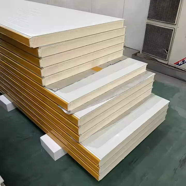 Garage Door Panels Prices Factory Direct Sale PU Foam Sandwich Panel For Sectional Garage Door