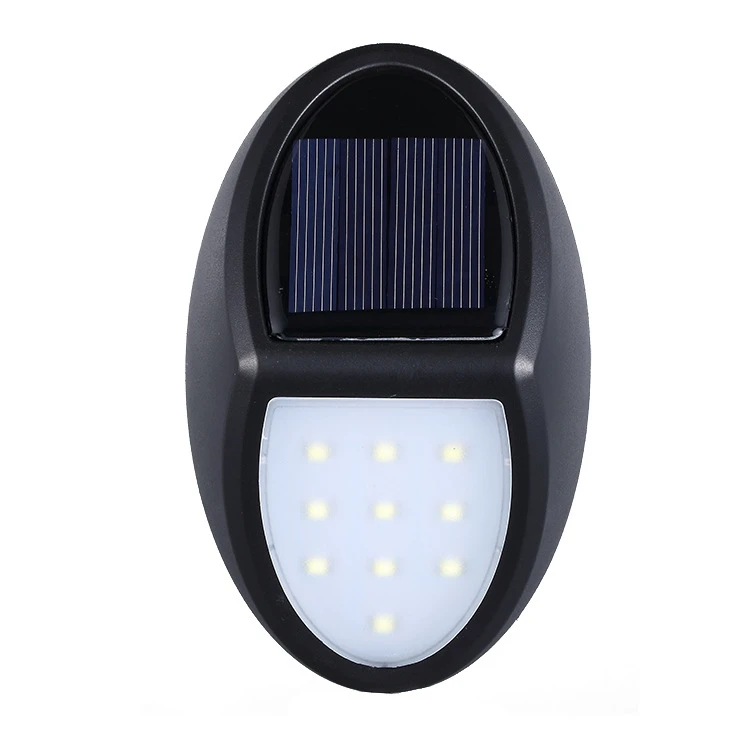 Waterproof Solar Power Outdoor Led Light Motion Sensor Security Lights Wall Lights for Fence Garden Lamps Porch Pool Yard