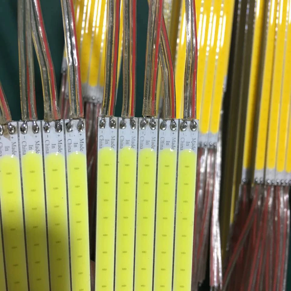 Hard cob led strip low-voltage 12v kitchen cabinet car lamp 5w 15w 20w 30w cob led linear strip