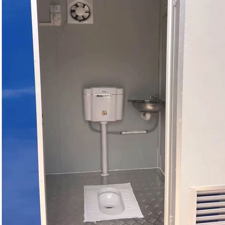 Portable luxury 20ft containerized mobile toilets container ship toilets mobile container public toilets mobile public restroom
