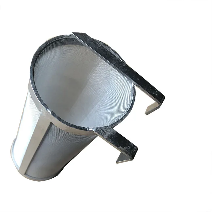 304 Stainless Steel Double Hook Beer Filter Home Brewed Hop Metal Weave Mesh Filter Tube