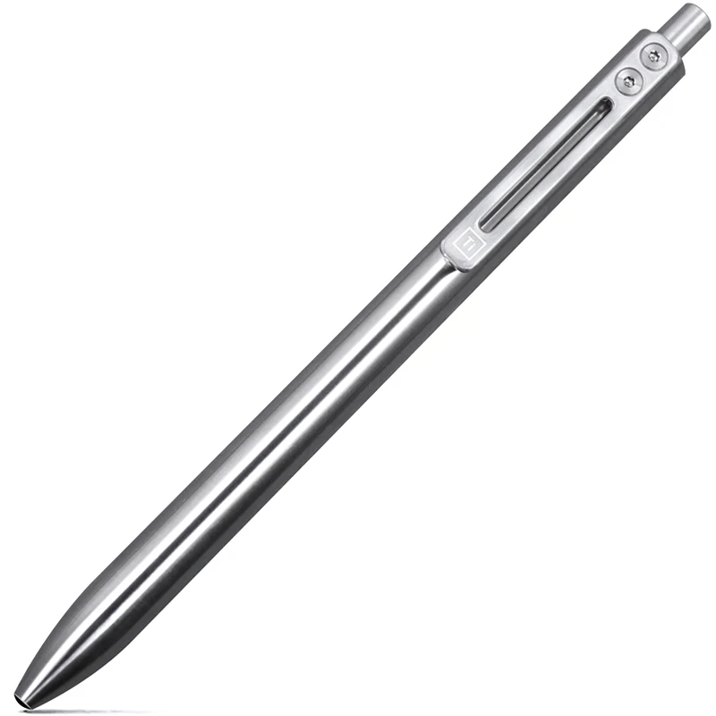 EDC Writing Tactical Pocket Pens Titanium Alloy Survival Click Pen with Clip ballpoint  pens for Business Office Daily Use