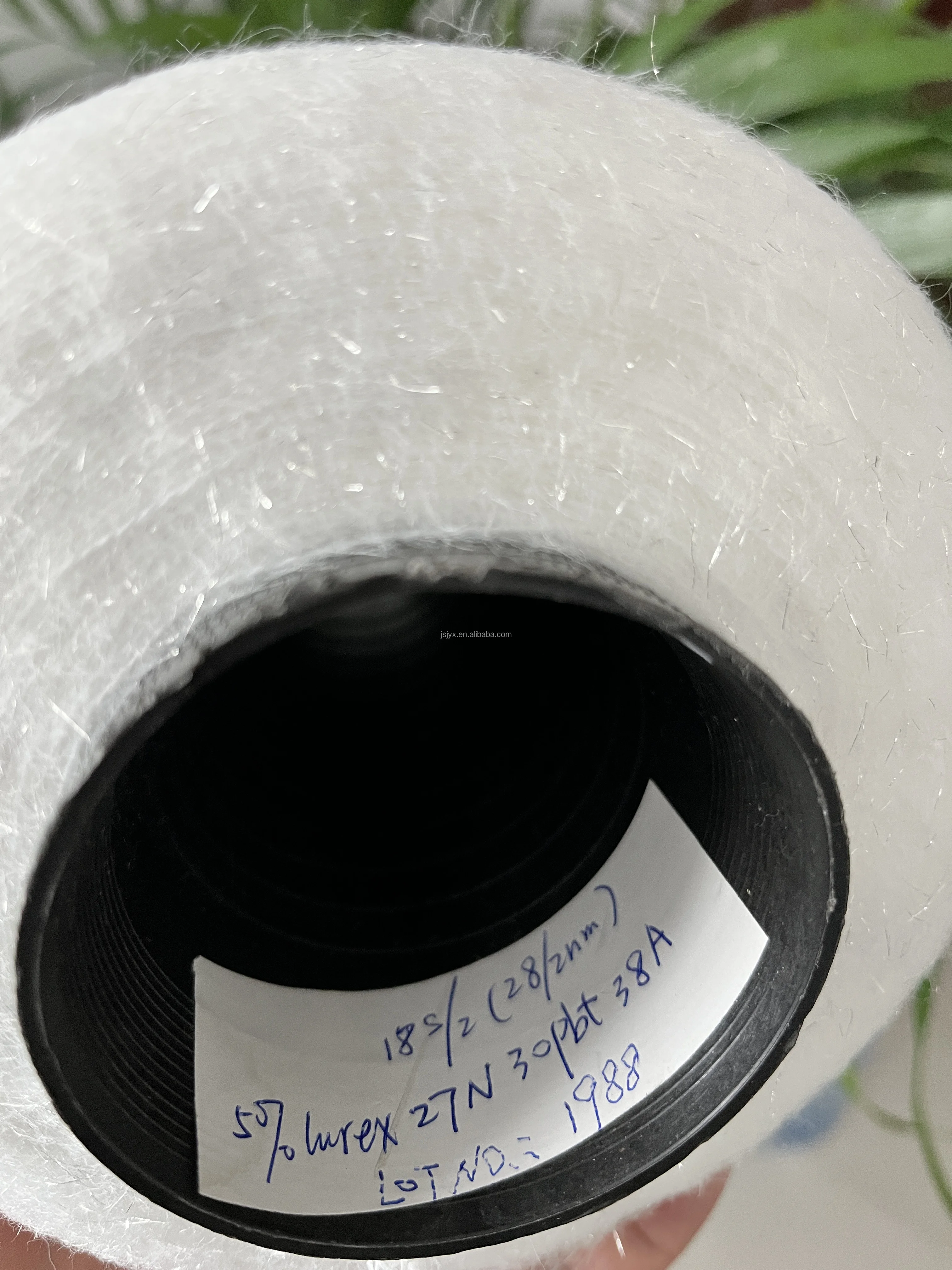 Color Core Spun Yarn Dyed on Cone 28/2nm acrylic Nylon Pbt with lurex,  Acrylic Pbt,  Acrylic Nylon Pbt