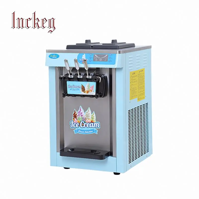 Yowon commercial soft serve ice cream machine production capacity 20L/H ice cream makers fast food equipment