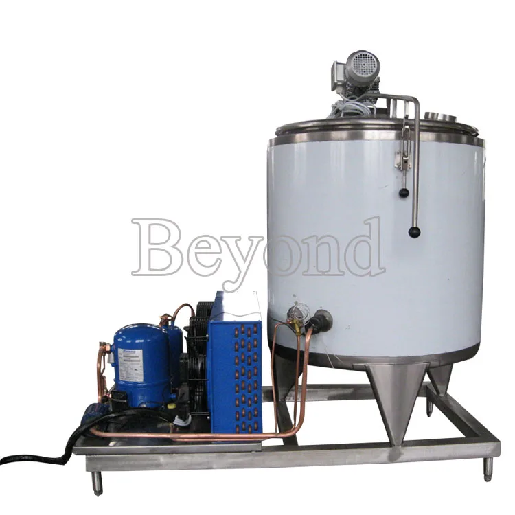 High quality stainless vertical milk cooling tank  500L-8000L