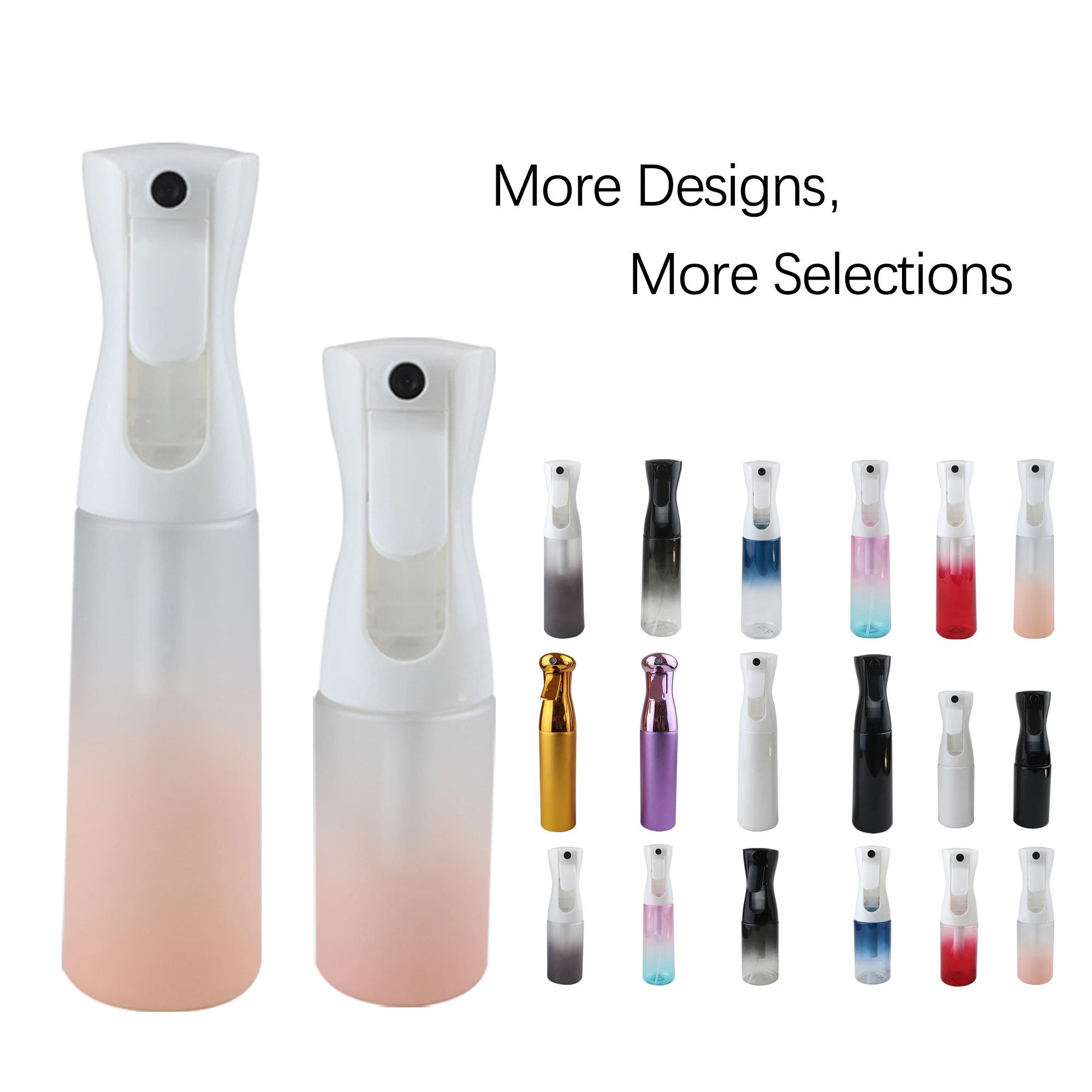 150/300ML Hairdressing Longer Spray Can Empty Refillable Continuous Mist Bottle Salon Barber Hair Tools Water Sprayer