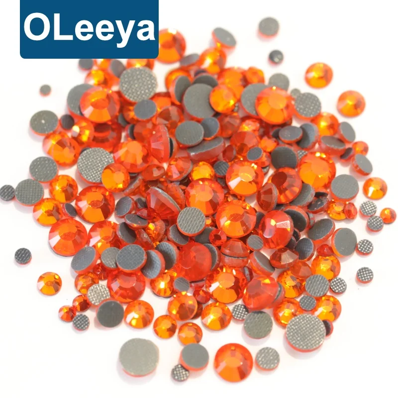 Bulk Package SS6~SS40 Glass DMC Quality Sticker Design ss10 SLV Rhinestones Hotfix