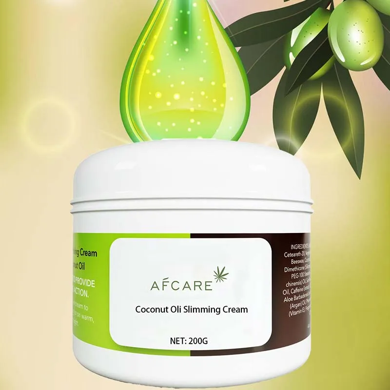 Custom Slimming Cream Sulfate-free Firming & Moisturizer and Vitamin C & Coconut oil Slimming Cream Fat Burning Weight Loss