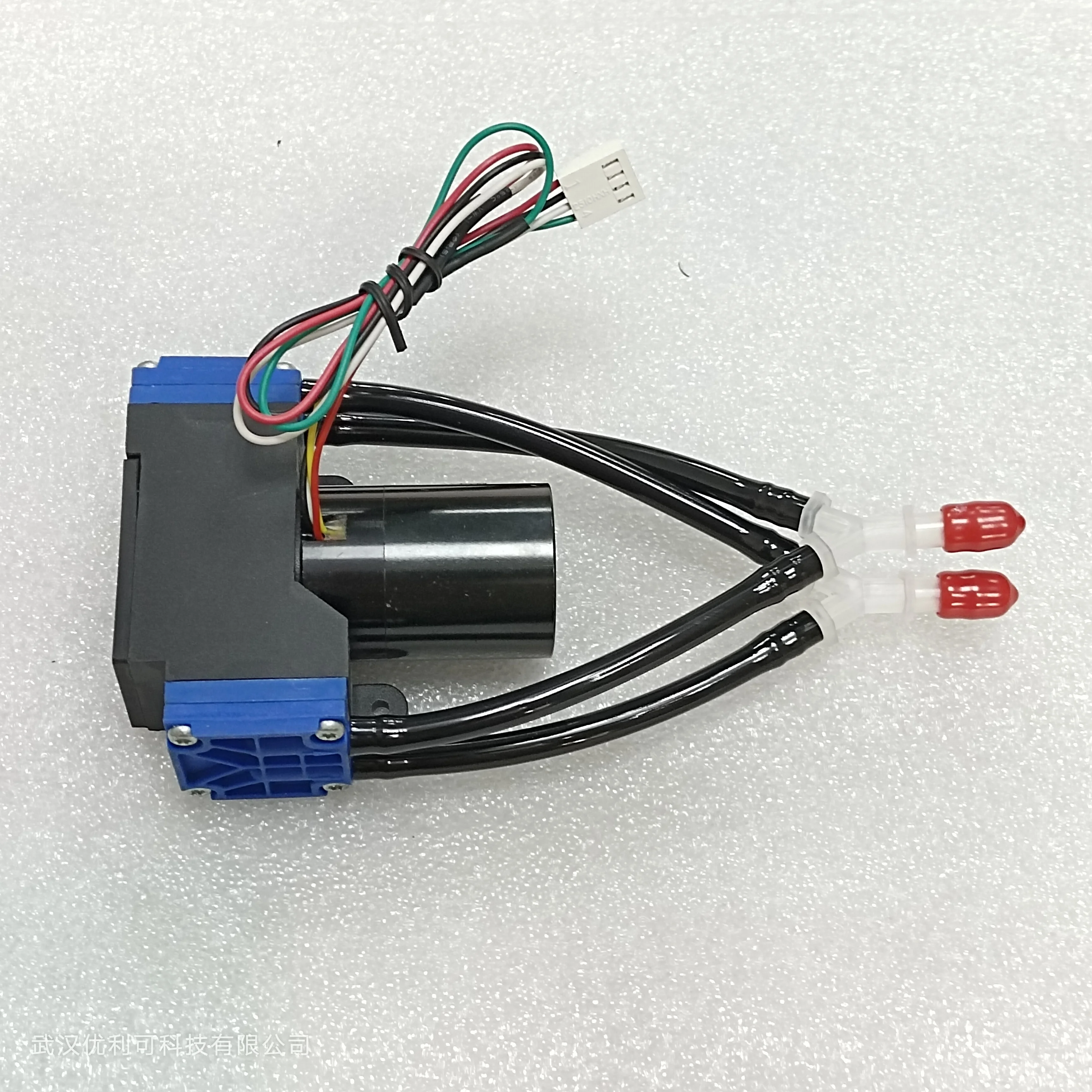 Electric DA60EEDCB Air Pump Diaphragm Structure 12V-24V Electromagnetic Drive Customizable Cable Length Low Vacuum Application