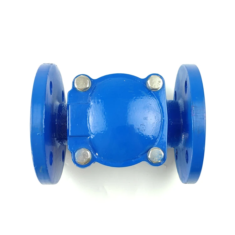 Sturdy Check Valve Pn16 Cast Iron Type Rubber Standard Ductile Iron Universal, Normal Temperature Manual Dn50-Dn400 Check Valve