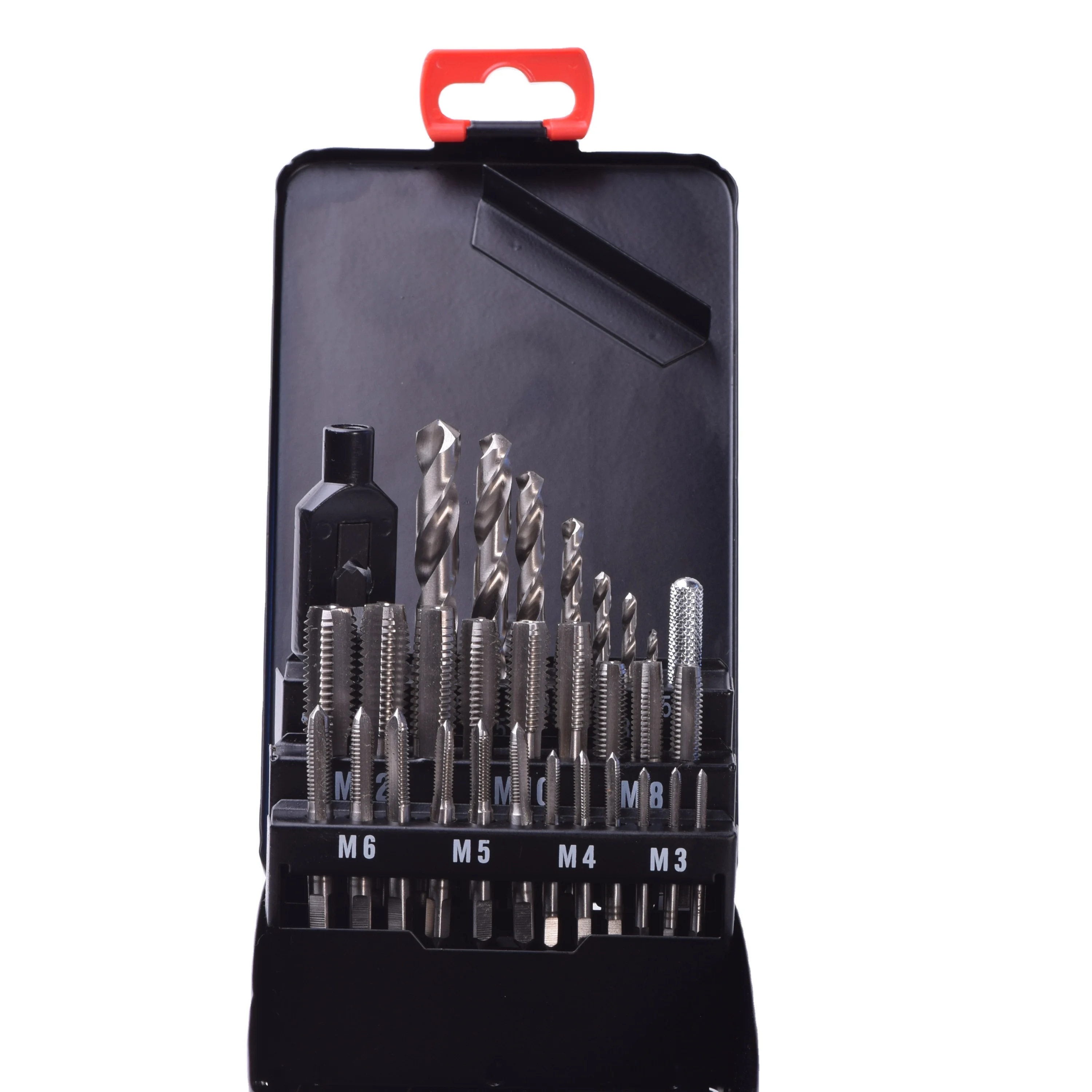 DIN 352 Metric 21Pcs HSS M3 M4 M5 M6 Hand Taps Set Straight Flute Thread Tap Set