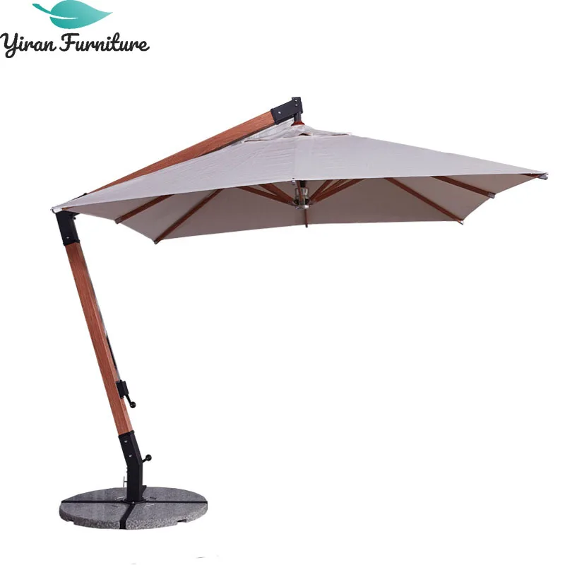 High Quality Aluminum Garden Patio Parasol Wholesale Outdoor Umbrella In Customized