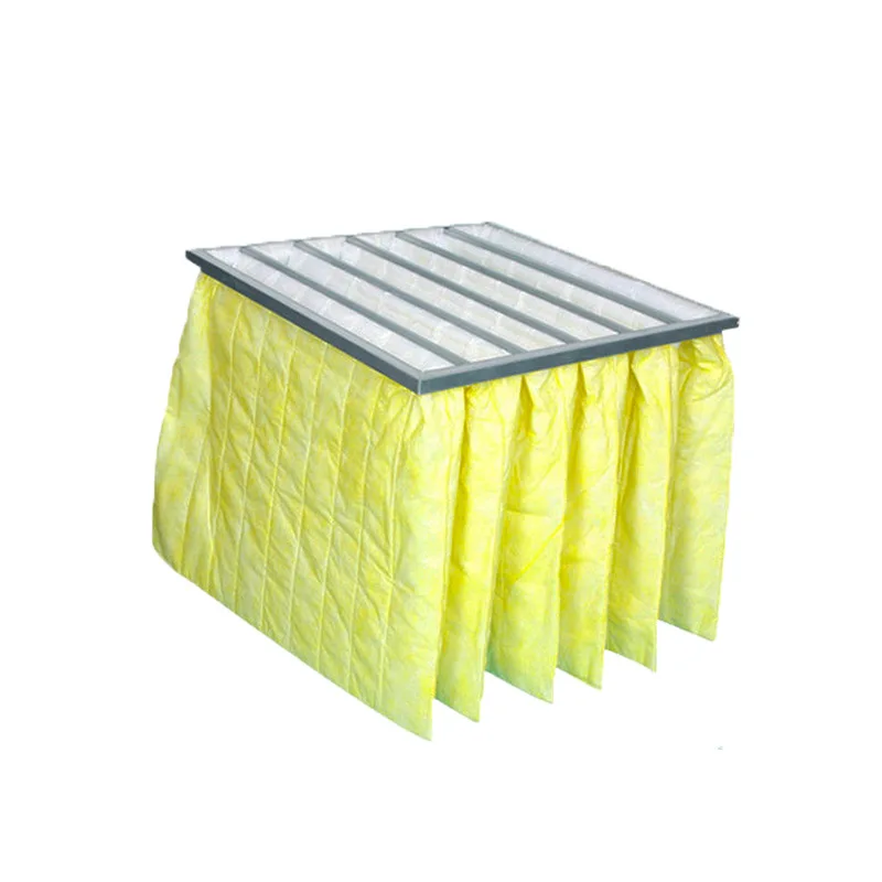 Factory Custom Made F8 Air Conditioning Bag Filter Medium Efficient Pocket Filter