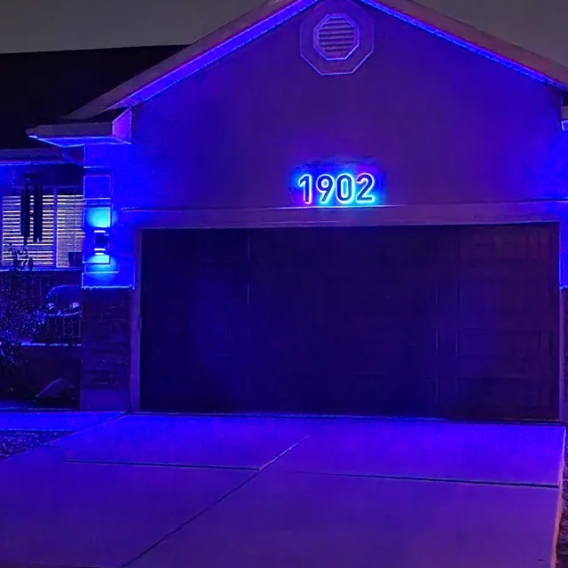 glow in the dark house numbers glass house number signs house number plates