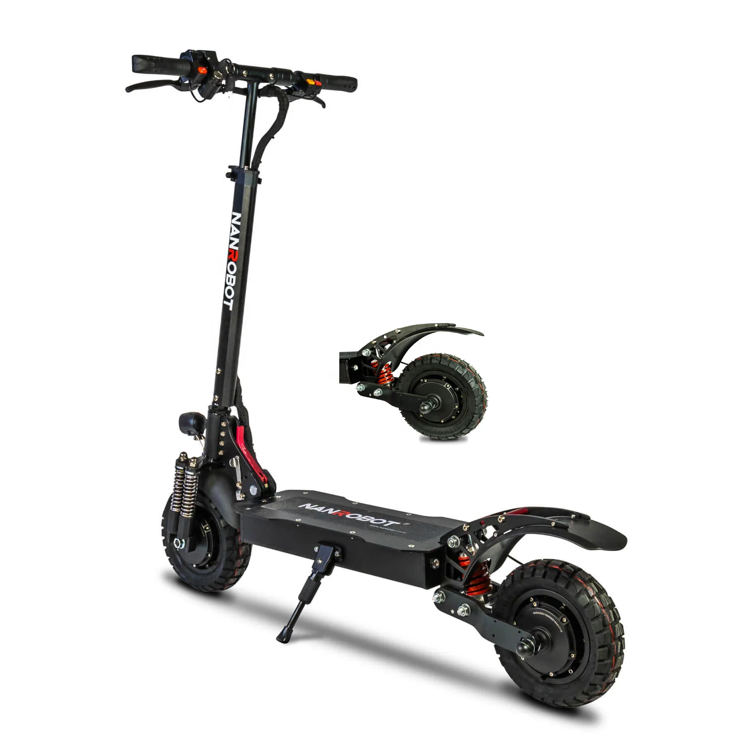 Chinese factory electric foldable scooter Nanrobot D4+2.0  Brushless Motor 2 wheel electric scooter Includes shipping charges